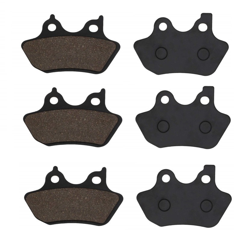Plaquettes de frein arrière et avant Harley Davidson FLHTP Electra Glide Police 1340 1450