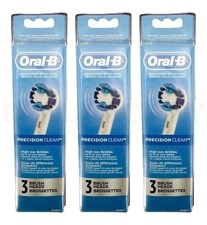 Oral-B Precision Clean Replacement Brushheads 3 Count Each Lot of 3 9 TOTAL 