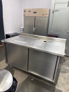 stainless steel table