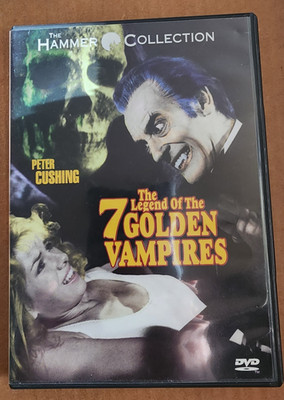 The Legend of the 7 Golden Vampires, The 7 Brothers Meet Dracula 1974 Horror DVD