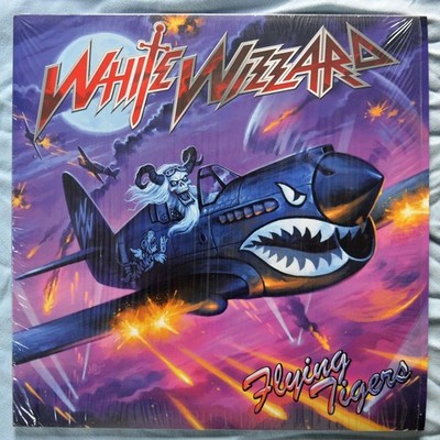 WHITE WIZZARD Flying Tigers UK 2011 LIMITED ED. Earache MOSH406LP  MINT/MINT- 