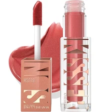 Sunkisser Multi-Use Liquid Blush and Bronzer, Blendable, Longwear, Glowy Make Up