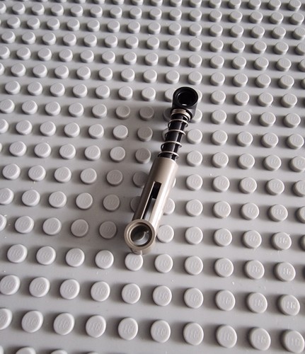 LEGO Technic Technik Stoßdämpfer Federbein alt dunkelgrau 1 Stück 731c06 P5