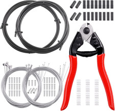 83Pcs Stainless Steel Bike Cable Cutter and Brake Cable Housing Shift Cable Hous