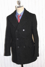 Men's Allsaints Spitalfields Thick Blazer Coat Jacket Size M 36