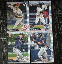 Bowman 2018 Rookie 4-Card Lot Dakota Hudson Christin Stewart Allard Lugo