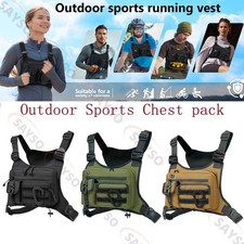 Anti-Theft Chest Pack Rig for Outdoor Cycling Bags Running Front Chest Pack