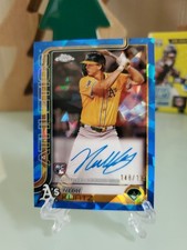 2025 Nick Kurtz (RC) Topps Chrome Update Sapphire Auto /199