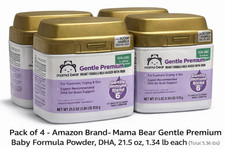 Mama Bear Gentle Premium Formula Milk Based Powder, 21.5 Oz, 12/2026 - 4 PACK