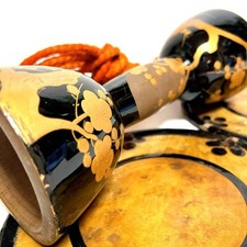 Kotsuzumi Drum Body Japanese Drum Percussion Maki-e