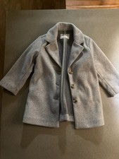 zara girl jacket. Coat With Buttons. Winter. Warm. Toddler 3-4T