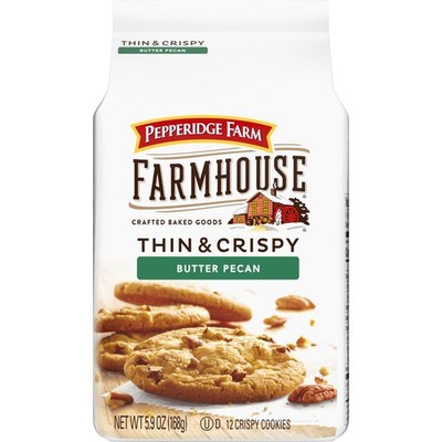 Pepperidge Farm Farmhouse Thin & Crispy 5.9 Ounce (Pack of 1), Brown, Yellow