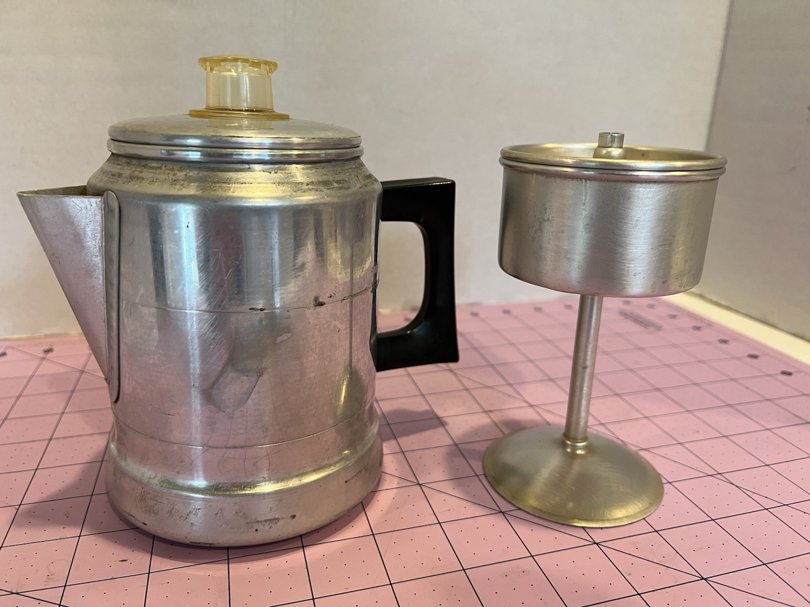 Pot Made In Usa Camping Mcm 1960s