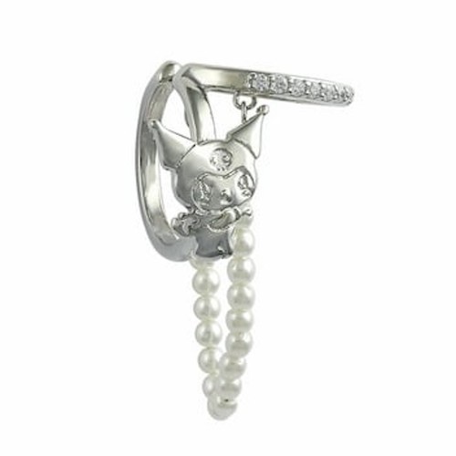 Sanrio Kuromi Double Ear Cuff D Silver - Picture 2 of 3