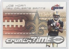 2001 Fleer Game Time Crunch Time Joe Horn #18CT