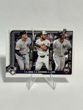 Aaron Judge Anthony Santander Juan Soto 2025 Topps Series 1 #79 Home Run Leaders