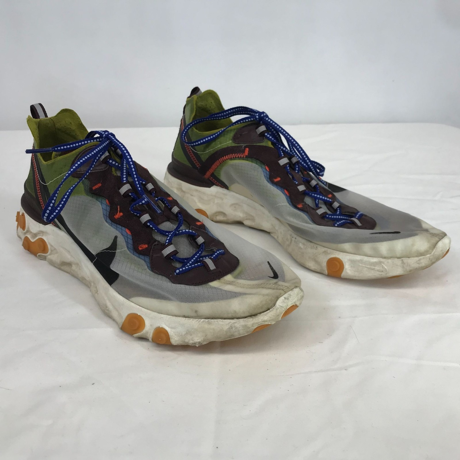 NIKE React Element 87 Moss/Black-Eldorado Aq1090-… - image 2