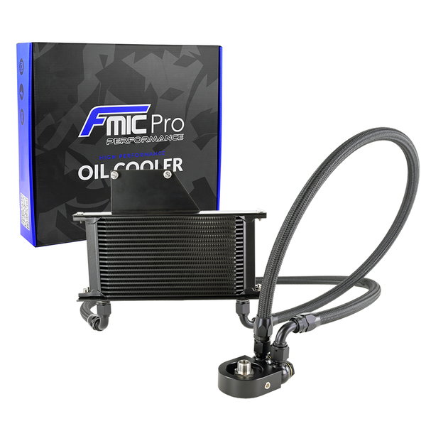 MotoröLküHler Kit Schwarz Fmic.Pro FüR Subaru Impreza WRX STI 2001-2005-image