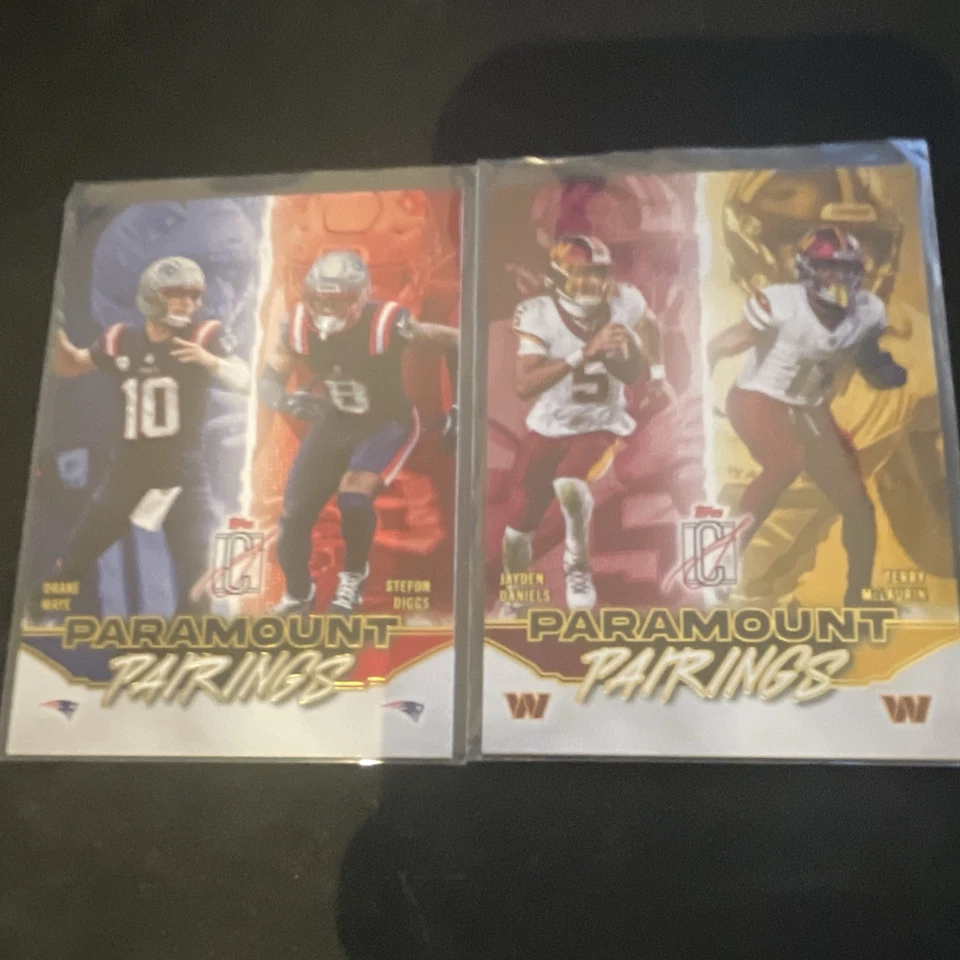 Topps NFL Paramount Pairings Insert Karten Lot - Bild 1 von 1