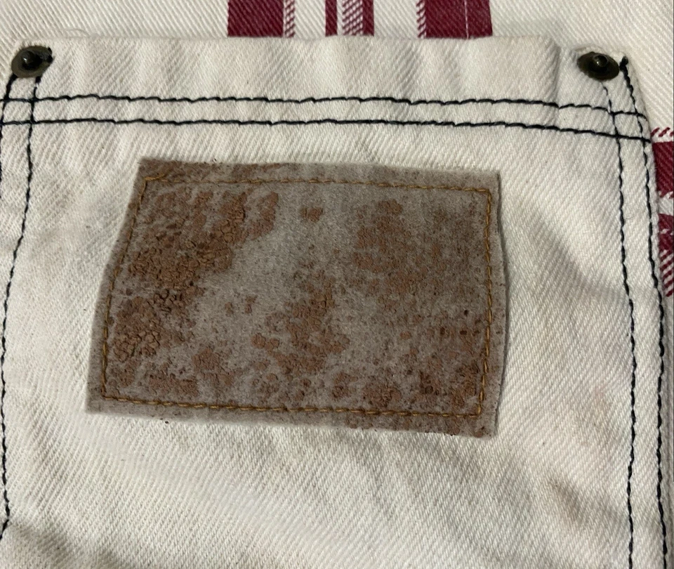 VTG Khan Jeans Denim Vest and Matching Shorts Size 38 Made In USA - Image 4 of 4