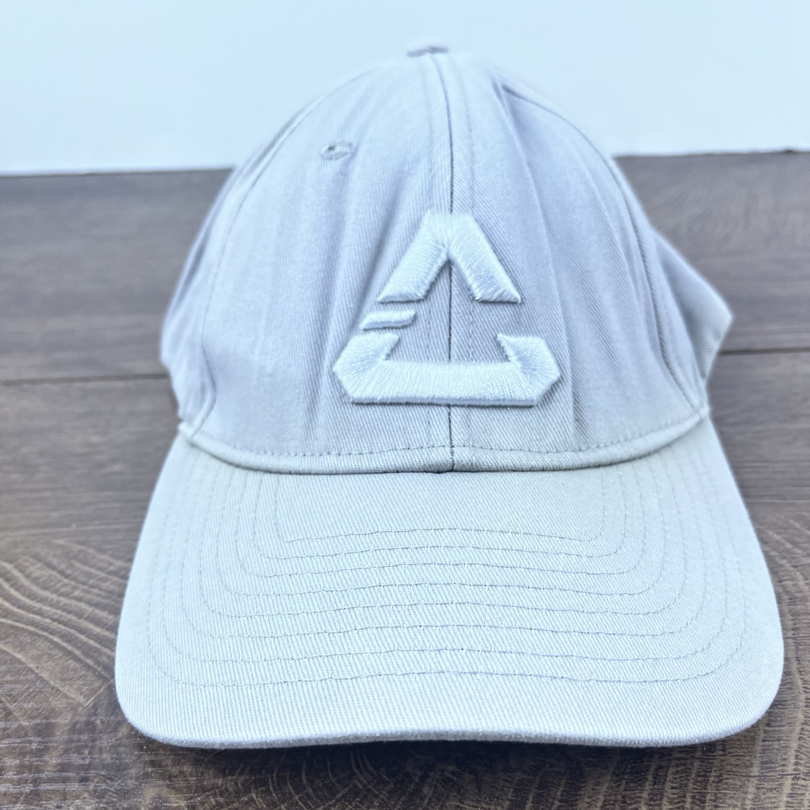 Triangle Snapback Hat Gray Cap Adjustable Hat Gra… - image 4