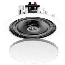 OSD 6.5" in Ceiling Stereo Speaker Pair 125W 2-Way, Pivoting Tweeter, Paintab...