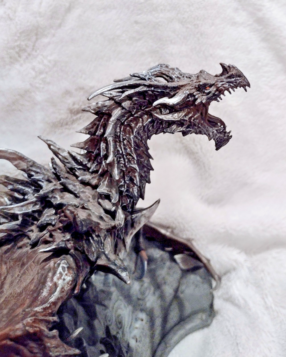Skyrim Dragon Statue Collector's Edition Alduin The Elder
