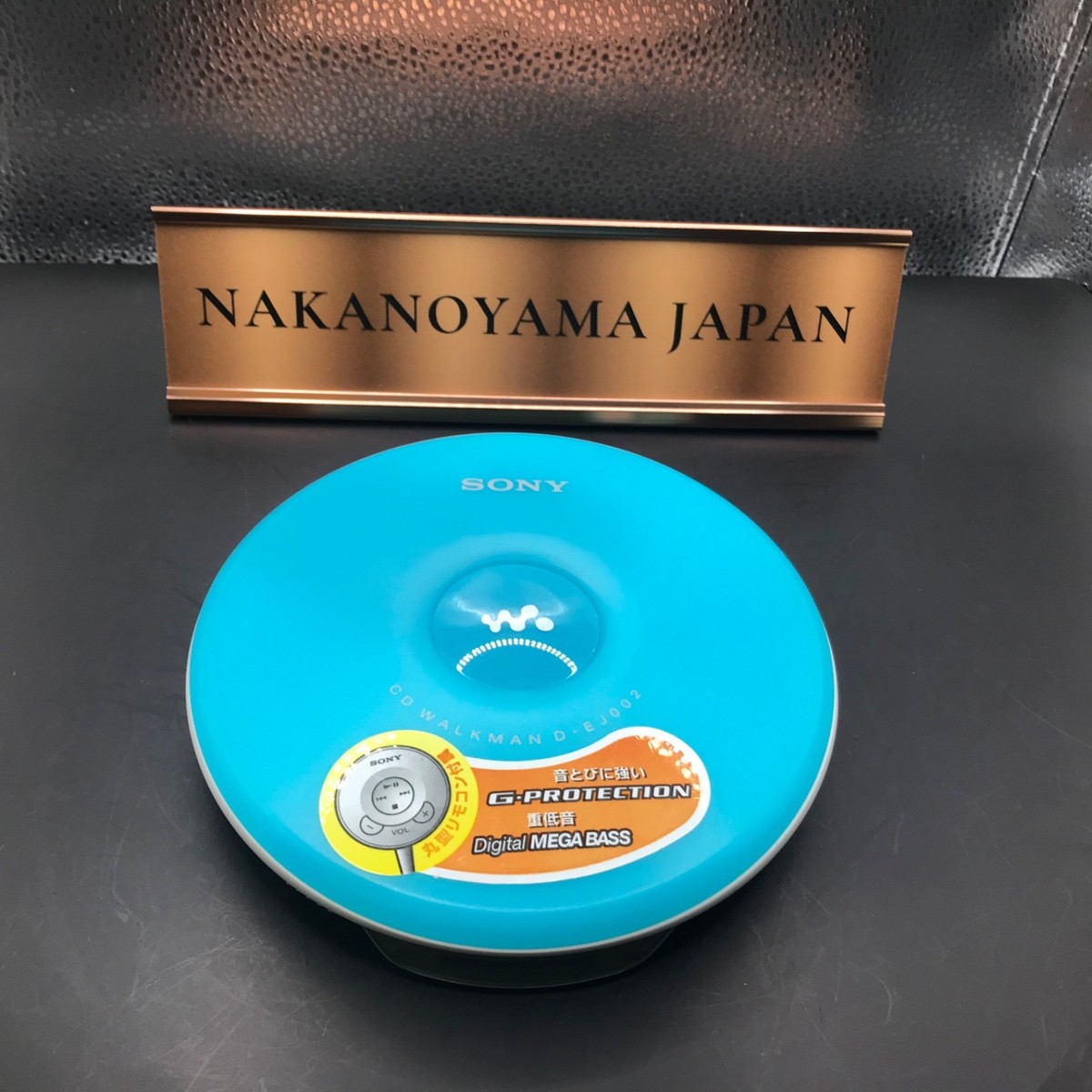 Sony D-EJ002 Portable CD Player Walkman Blue Tested Working Japan Sony D-EJ002 Portable CD Player Walkman Blue Tested Working Japan
