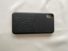 Original Louis Vuitton Handy Bumper für Iphone XS Max schwarz