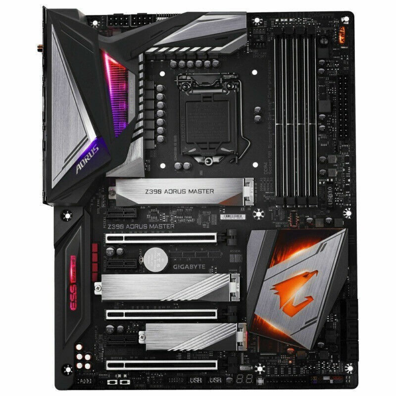 Gigabyte Z390 AORUS MASTER Motherboard Intel Z390 LGA 1151 DDR4 M.2 ATX HDMI