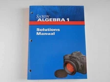 Saxon Algebra 1 - Paperback, by Saxon Publishers - Good o