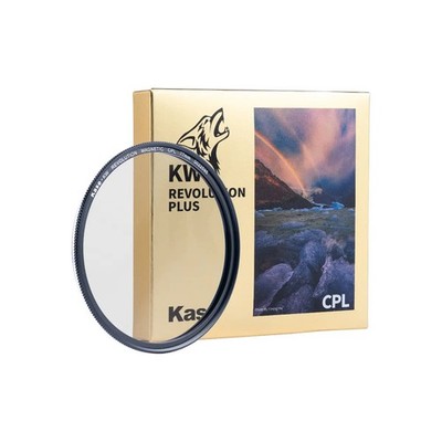 Kase KW Revolution Plus CPL 77mm Filter - inklusive eingelegtem Ring