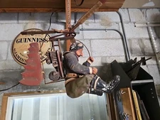 ULTRA RARE Hanging Flying Pilot Resin Sculpture by Filipino Artist Allan Agohob