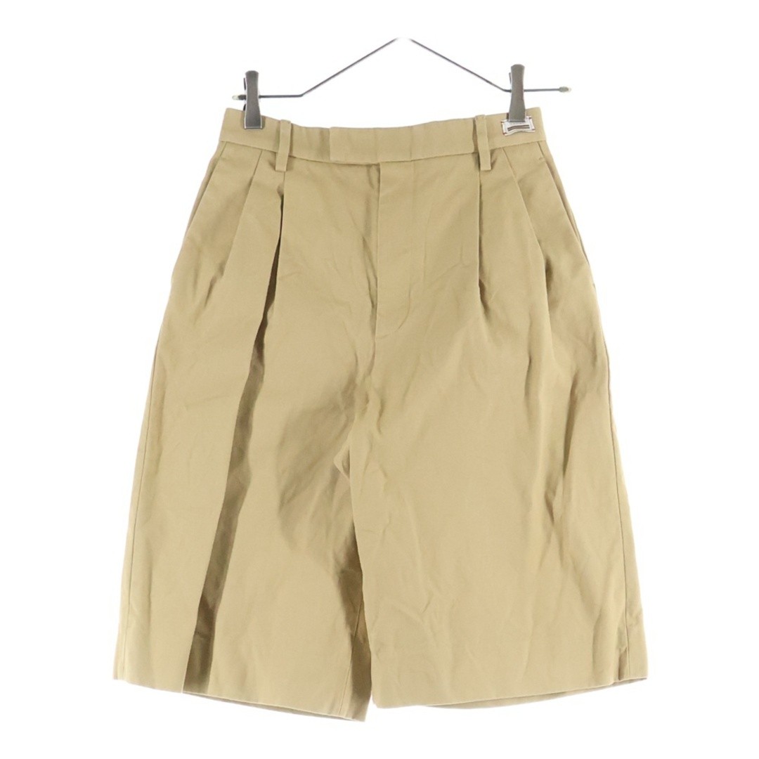 GUCCI Cotton 2-tuck Half-Pants Shorts Womens 752104 ZAC04 Beige Used 913e99a590f