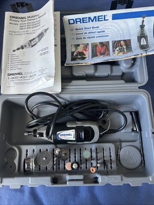Dremel MultiPro Variable Speed Rotary Tool Model 395 With Car And Accessories