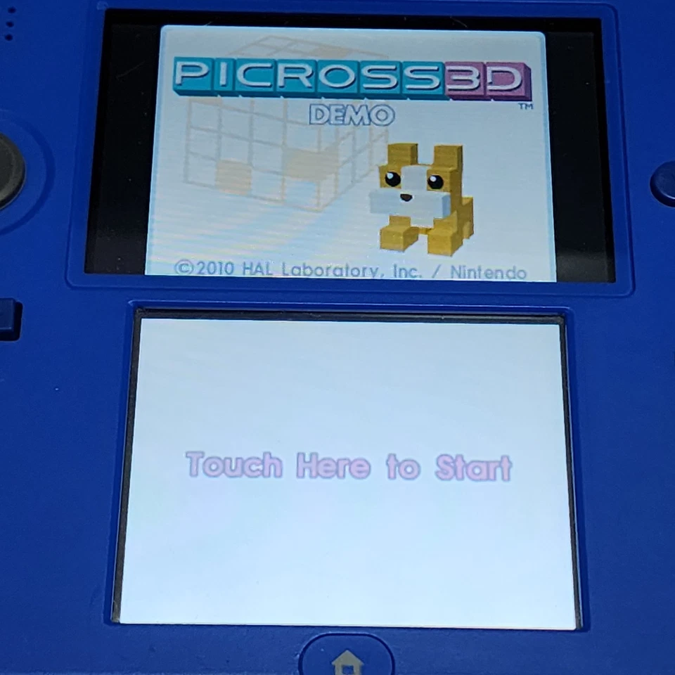 Picross 3D - Nintendo DS Kiosk Demo - Not For Resale - Image 3 of 4