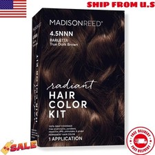Madison Reed Radiant Hair Color Kit 4.5NNN Barletta Brown - true dark brown