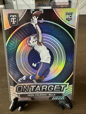 2024 Panini Totally Certified - On Target Keon Coleman #7 Mirror (RC)
