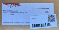 original Wiechers Domstrebe Alu hinten für Ford Mondeo MK2 - Tuning - 166010