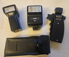 Sunpak 120S and Alfon K-40A Flash Units, Accura Pistol Grip