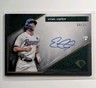 Evan Carter RC 2024 Topps Diamond Icons Auto /25 Texas Rangers Autograph