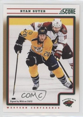 2012-13 Score Gold Rush Ryan Suter #247 1hs9