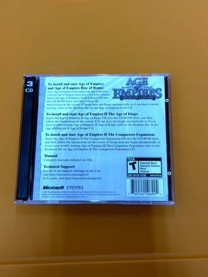 Age of Empires: Collector's Edition (PC, 2000)