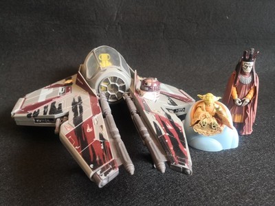Star Wars Obi-Wan´s Jedi Starfighter 2004 Vintage Collection plus Figuren