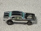 1969 Hot Wheels Redline HEAVY CHEVY Chrome Club Car White Interior Blue Windows