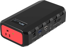24000mAh Portable Power Bank with AC Outlet for Home Outdoor Use