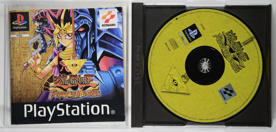 Yu-Gi-Oh! Forbidden Memories PS1 PAL CIB 2001 KONAMI RPG - Image 2 of 4