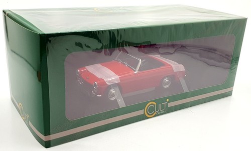 Cult Models 1/18 Scale CML020-3 - Austin Healey Sprite MK II 1961 - Red - Picture 5 of 5