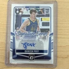 Panini Optic Signature Series Quinten Post Warriors Rookie Auto SS-POT