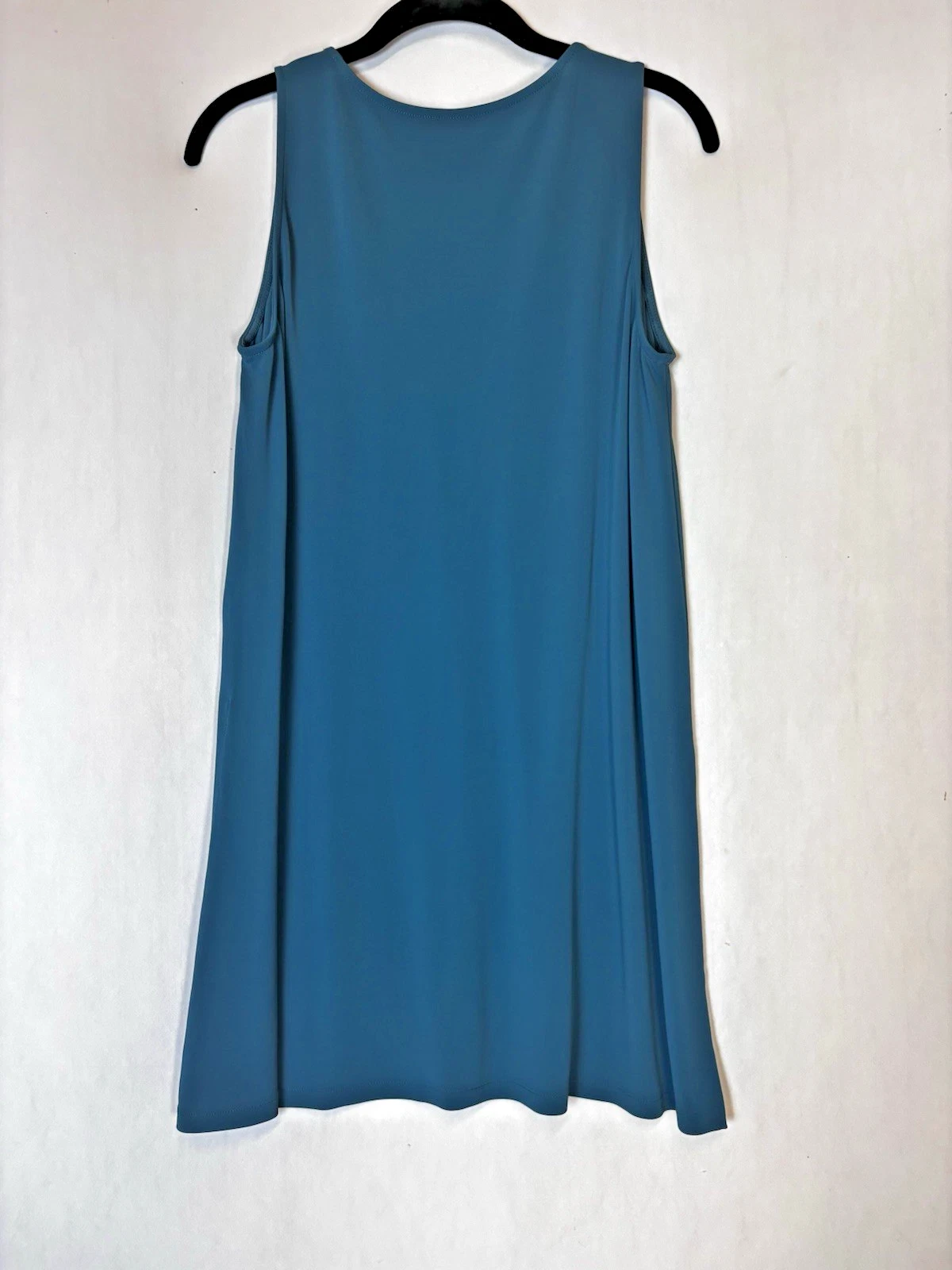 VETEMENTS Abito donna Lafayette 148 blu medio senza maniche linea A scollo a scoop